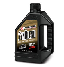 Новий продукт maxima semi-sinthetic engine oil syn blend ester 20w50 1 літр (12) (akc)