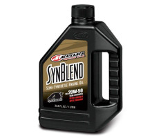 Новий продукт maxima semi-sinthetic engine oil syn blend ester 20w50 1 літр (12) (akc)
