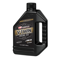 Новий продукт maxima semi-synthetic motor oil v-twin synthetic blend 20w50 1 літр (12) (akc)