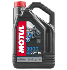 Motul engine oil 3000 4t 20w50 4л (мінеральне)