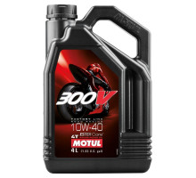 Motul engine oil 300v 4t fl road racing 10w40 4l (синтетичне)