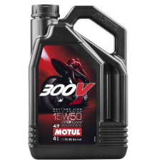 Motul engine oil 300v 4t fl road racing 15w50 4l (синтетичне)