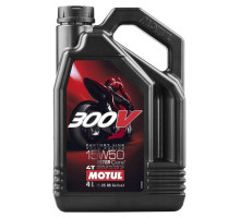 Motul engine oil 300v 4t fl road racing 15w50 4l (синтетичне)