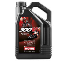 Motul engine oil 300v2 4t fl road / off road factory line racing 10w50 4l (синтетичне)