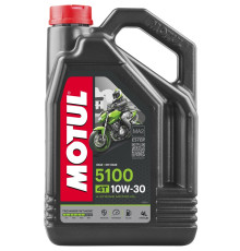 Motul engine oil 5100 4t ester 10w30 4л