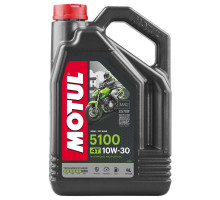 Motul engine oil 5100 4t ester 10w30 4л
