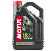 Motul engine oil 5100 4t ester 10w40 4л