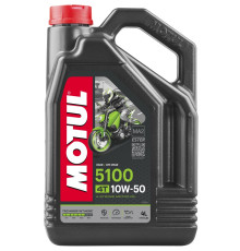 Motul engine oil 5100 4t ester 10w50 4л