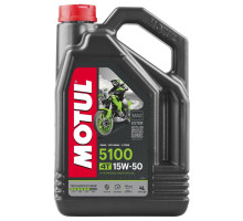 Motul engine oil 5100 4t ester 15w50 4л