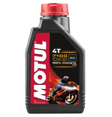 Motul engine oil 7100 4t 10w30 1л (синтетика)
