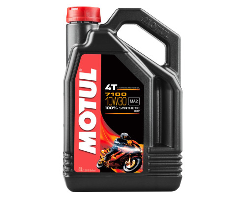 Motul engine oil 7100 4t 10w30 4l (синтетичне)