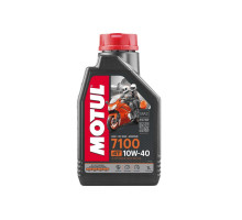 Motul engine oil 7100 4t 10w40 1l (new=ma2) синтетичне