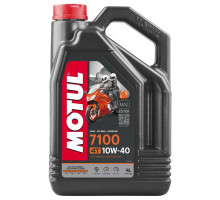 Motul engine oil 7100 4t 10w40 4l (new=ma2) синтетичне