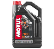 Motul engine oil 7100 4t 10w50 4л синтетичне