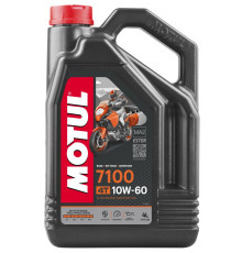 Motul engine oil 7100 4t 10w60 4l (синтетичне)