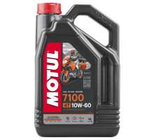 Motul engine oil 7100 4t 10w60 4l (синтетичне)
