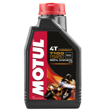 Motul engine oil 7100 4t 15w50 1л синтетичне