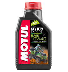 Моторне масло motul atv utv expert 10w40 1л (напівсинтетика)