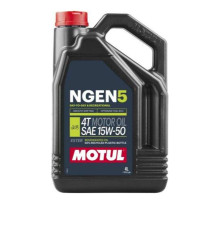 Motul engine oil ngen 5 15w50 4t 4l semi-synthetic