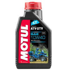 Моторне масло motul quad atv utv 10w40 1л мінерал
