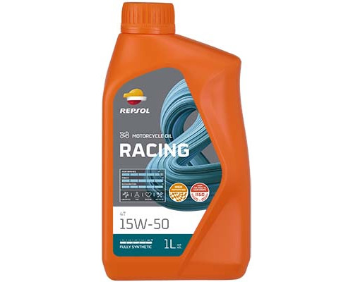 Repsol engine oil 4t racing 15w50 1l ma2 synthetic (12) заміняє rp160m51