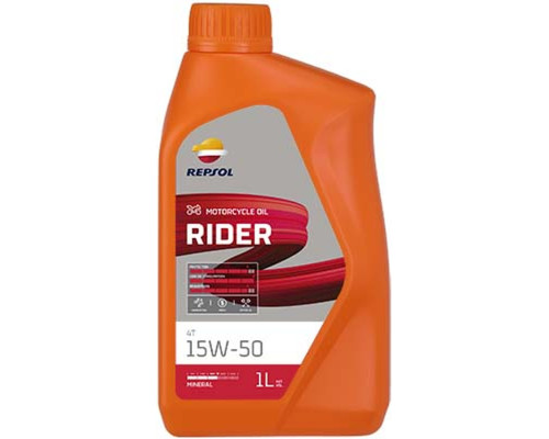 Repsol моторне масло 4t rider 15w50 1l ma2 mineral (12) - заміняє rp165m51