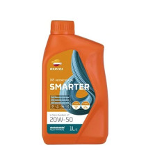 Repsol engine oil 4t smarter custom v-twin 20w50 1l ma2 semi-synthetic (12) - заміняє rp185q51