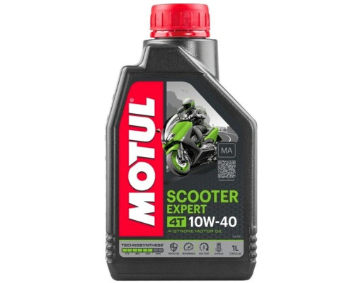 Моторне масло motul scooter expert 4t ma 10w40 1l (напівсинтетика)