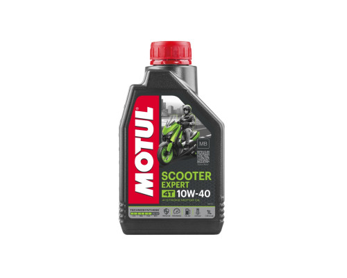 Motul моторне масло scooter expert 4t mb 10w40 1l (напівсинтетика)
