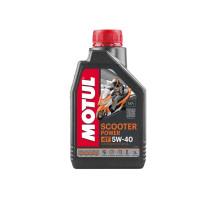 Motul моторне масло scooter power 4t 5w40 1л (100 PROCENT синтетика)