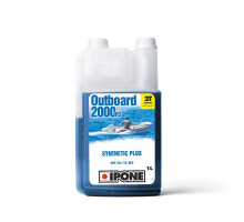 Ipone outboard 2000 rs 2t semi-synthetic engine oil 1l підвісні човові двигуни (akc) (15) -