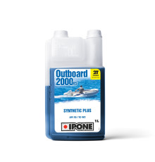 Ipone outboard 2000 rs 2t semi-synthetic engine oil 1l підвісні човові двигуни (akc) (15) -