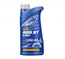 Mannol motor oil 4t aqua jet 10w40 1l (jaso ma/api sl) (7820) (20)