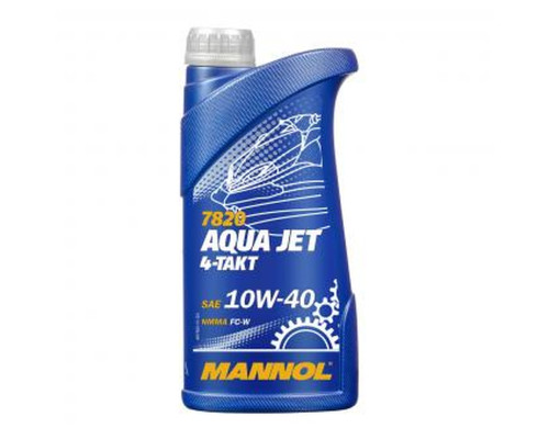 Mannol motor oil 4t aqua jet 10w40 1l (jaso ma/api sl) (7820) (20)