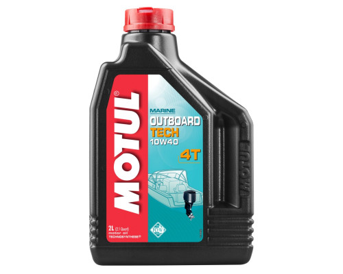 Моторне масло motul outboard tech 4t 10w40 2л