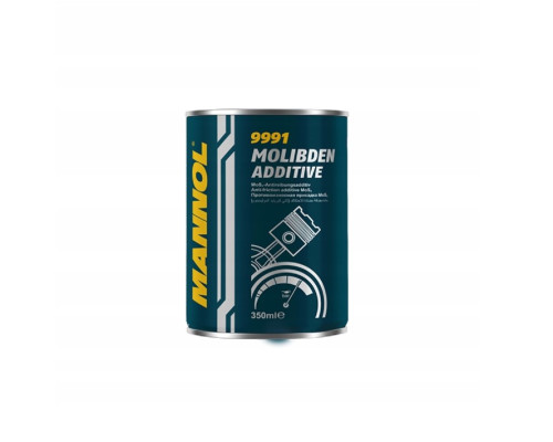 Mannol molybdenum additive 300ml - mos2 oil additive (зменшує тертя) (металева банка) (9991) (24)