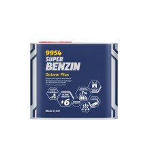 Mannol super benzin octane plus 450 мл - підвищує октанове число, очищає паливну систему (9954) (24) - заміняє mn9989