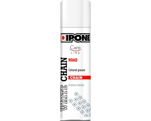 Ipone spray chain 250ml white chain lubricant color white (careline) (akc) (12)