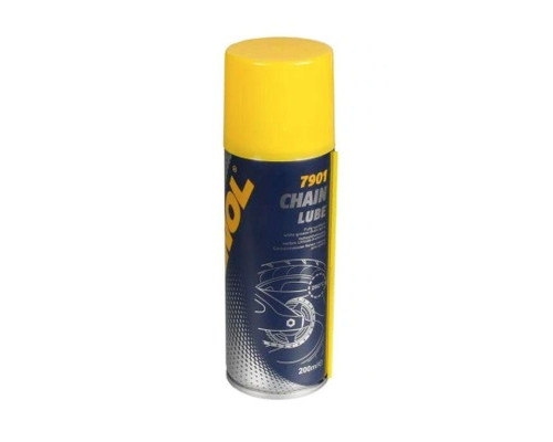 Mannol chain lube 200ml - chain lubricant (7901) - коробка 48 штук (пакет)