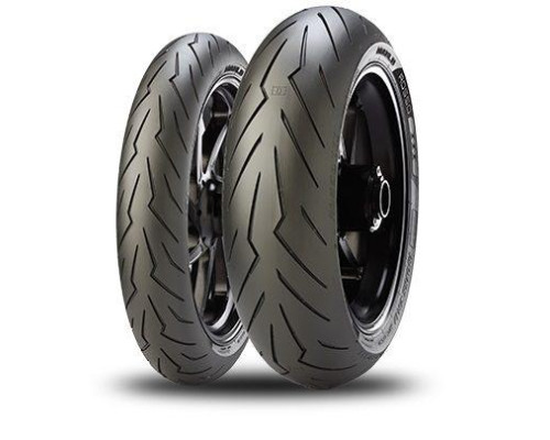 Шина pirelli 110/70zr17 diablo rosso iii 54w tl m/c передня точка 30-53/2023