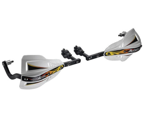 Захисти для рук accel з алюмінієвим кріпленням enduro 22mm (hg - чорний, sd - синій)