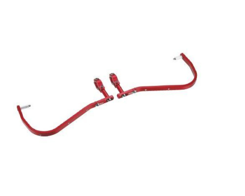Захисти для рук accel з алюмінієвим кріпленням enduro 28mm red (без пластикового захисту sd02)