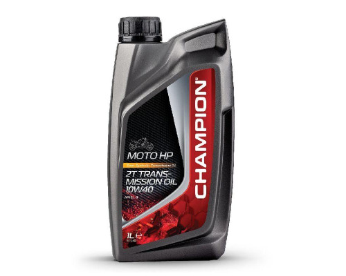 Champion gear oil moto hp 2t transmission oil 10w40 1l semi-synthetic (akc)