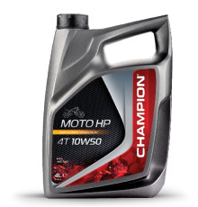 Моторне масло champion moto hp 4t 10w50 4l ma2 semi-synthetic (akc)