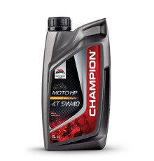 Моторне масло champion moto hp 4t 5w40 1l ma2 semi-synthetic (akc)