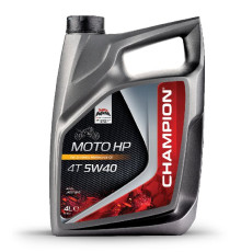 Моторне масло champion moto hp 4t 5w40 4l ma2 semi-synthetic (akc)