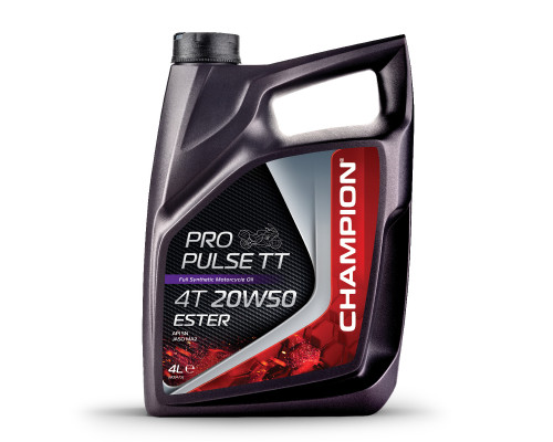 Champion motor oil propulse tt 4t 20w50 ester 4l ma2 synthetic (akc)