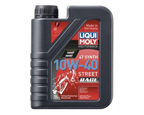 Liqui moly motorbike 4t synth 10w-40 street race 1л