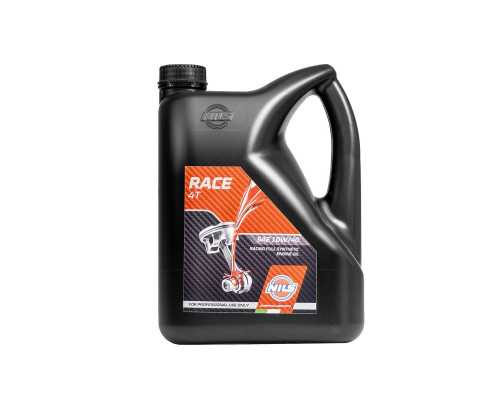 Nils engine oil 4t race sae 10w40 synthetic 4l (akc)