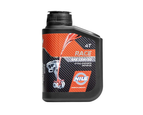 Nils engine oil 4t race sae 15w50 synthetic 1l (akc)